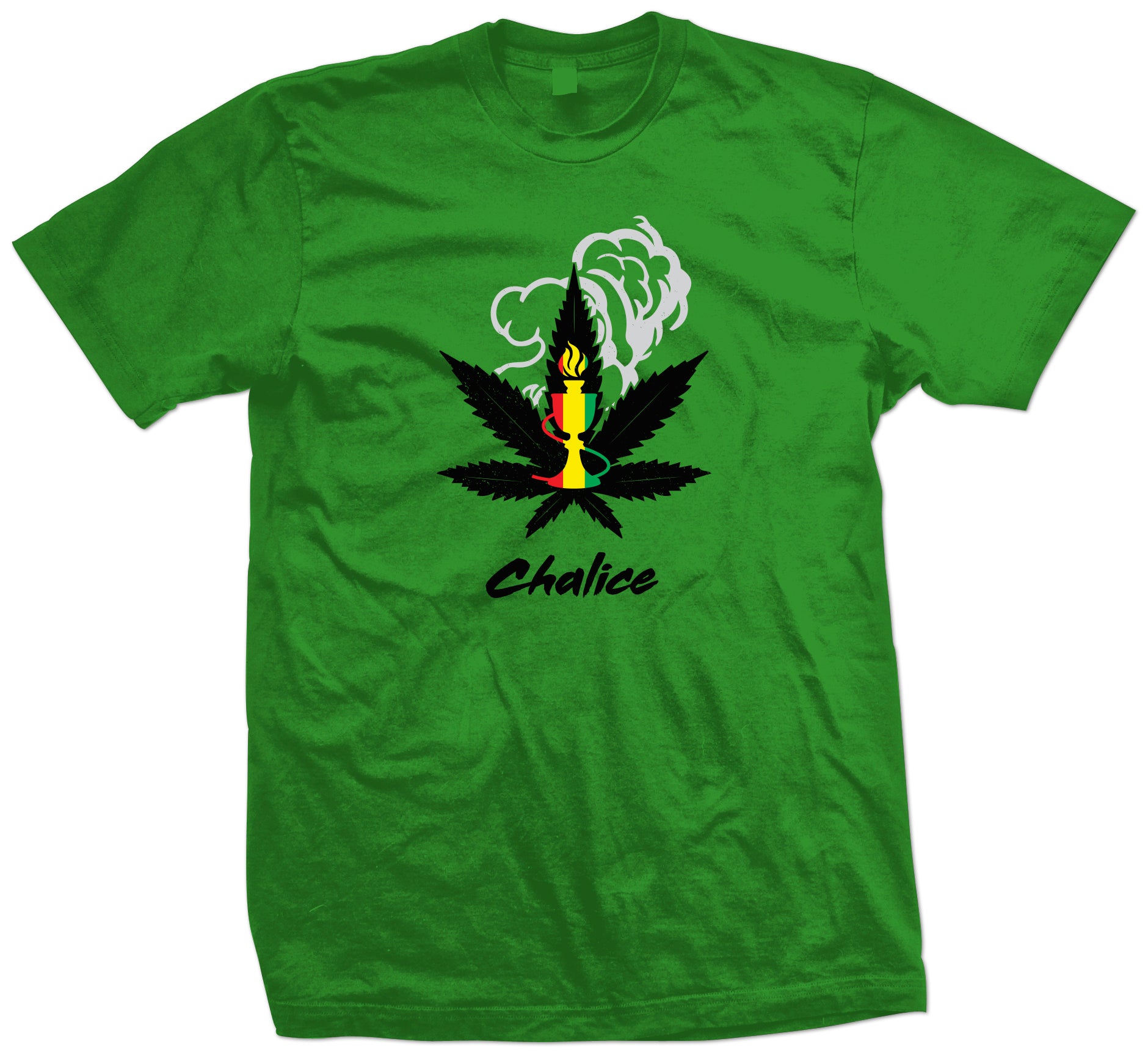 CHALICE Ganja Leaf Design Green